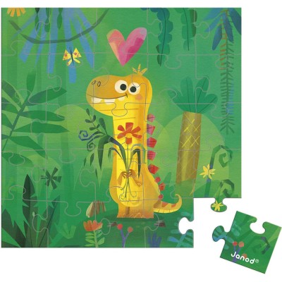 Carte Puzzle Dino 25 pcs - Janod