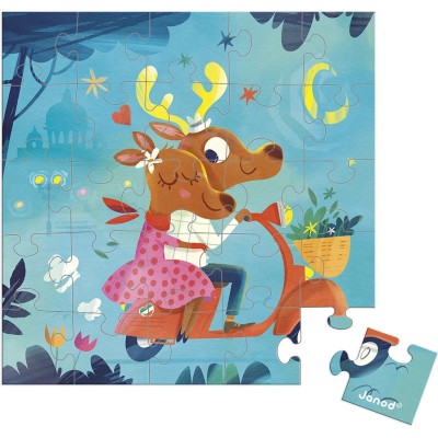 Carte Puzzle Amour Dolce Vita 25 pcs - Janod