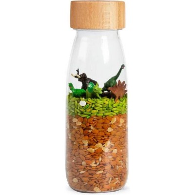 Bouteille sensorielle Jurassic - Jouet d'éveil - Petit Boum