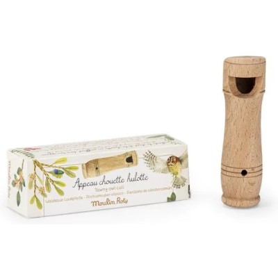 Appeau bois chouette hulotte Le Jardin du Moulin - Moulin Roty