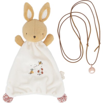 Coffret cadeau grossesse et bébé, bola et doudou sonore lapin - Kaloo