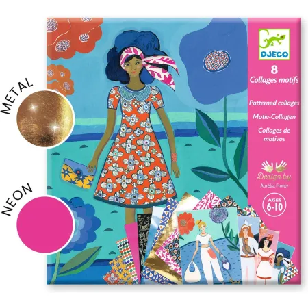 Coloriages surprises : tendance wax - Djeco