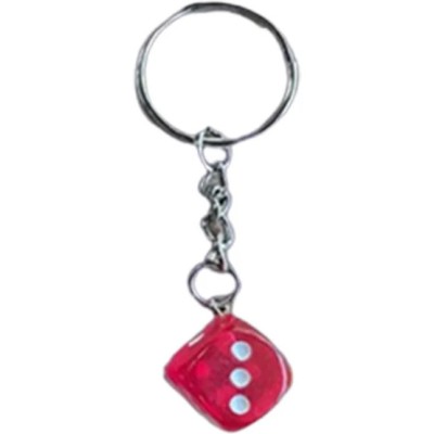 Porte-clés Dés rouge