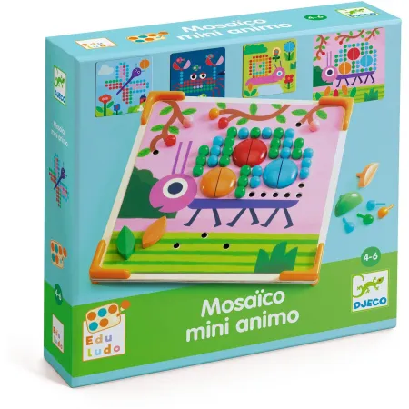 Jeux educatifs : mosaïco mini animo - Djeco