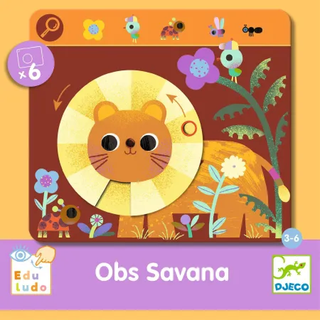 Eduludo : Obs Savana - Djeco