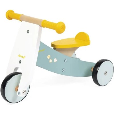 Tricyle Personnalisable - bois - : Jouets à bascule, Porteurs & Chariots - Janod