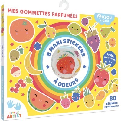 Ma pochette d'artiste - Mes gommettes parfumées - Activités et loisirs créatifs - Auzou