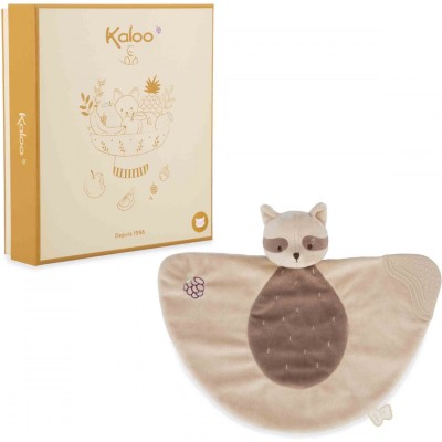 Doudou de dentition raton laveur - Pour bébé dès 6 mois - Kaloo