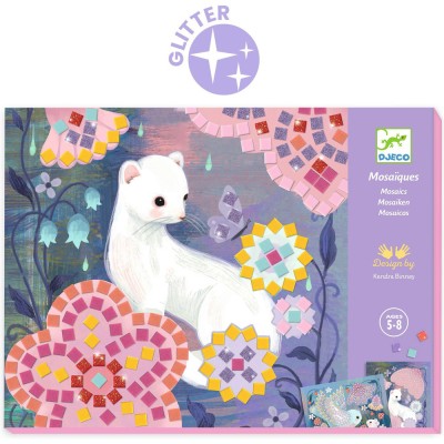 Coffret Mosaïques glitter Sous-bois - Djeco