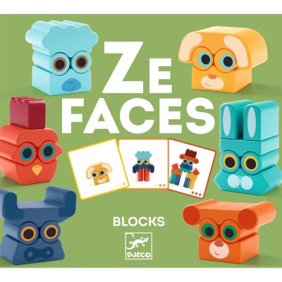 Ze Faces - Fsc 100% - Djeco