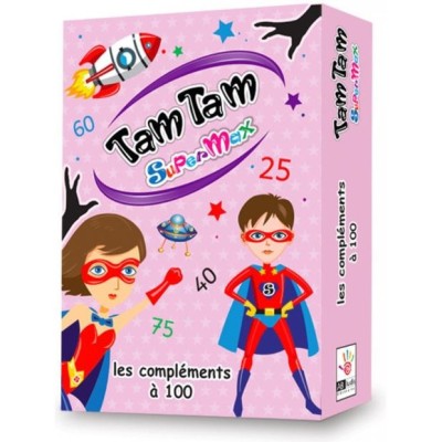 Tam tam supermax les compléments à 100 - jeu de cartes abludis - Ab Ludis Editions