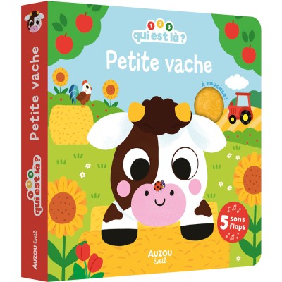 1, 2, 3, qui est là ? - Petite vache - Livres enfants - Auzou