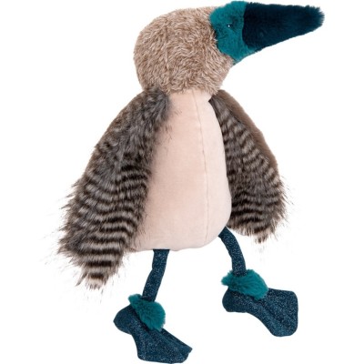 Oiseau en Peluche Fou à Pieds Bleus - Moulin Roty