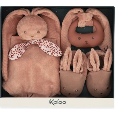 Coffret cadeau de naissance bébé, couleur Terracotta - Lapinoo - Kaloo