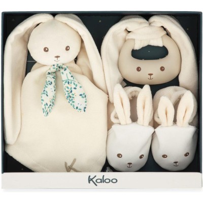 Coffret cadeau de naissance pour bébé, couleur Crème - Lapinoo - Kaloo