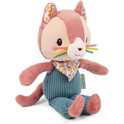 Peluche câline Jeanne le chat - Je découvre - 0 à 12 mois - Lilliputiens