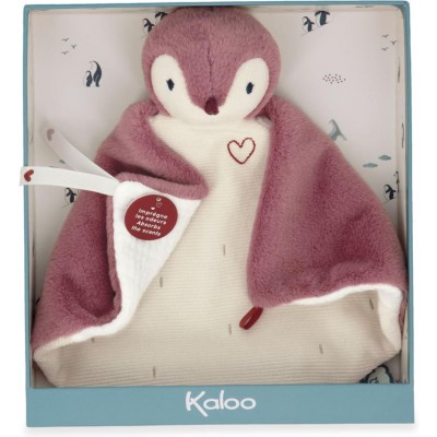 Doudou manchot rose - Doudou rose pour bébé dès la naissance, - Kaloo