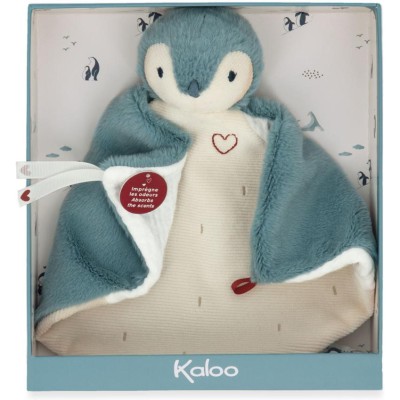 Doudou manchot vert - Doudou animal pour bébé dès la naissance, - Kaloo