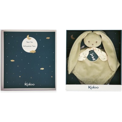 Doudou lapin pour bébé - Doudou vert, Lapinoo - Kaloo