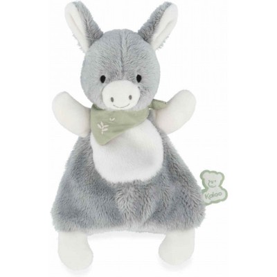 Doudou âne pour bébé - Petit doudou gris, cadeau de naissance - Kaloo