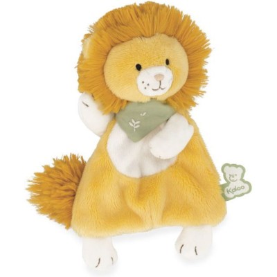 Doudou lion pour bébé - Petit doudou jaune, cadeau de naissance - Kaloo