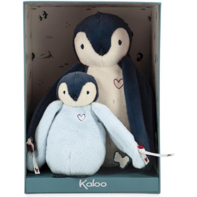 Peluches manchots bleus - Peluches pour bébé dès la naissance - Kaloo