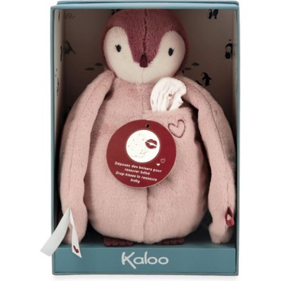 Peluche calin manchot rose - Peluche à bisous pour bébé - Kaloo