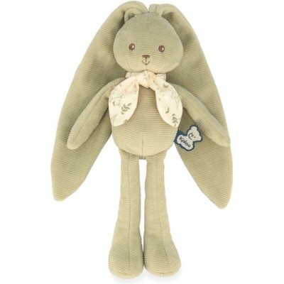 Peluche lapin vert pour bébé - Pantin lapin 25 cm Lapinoo - Kaloo