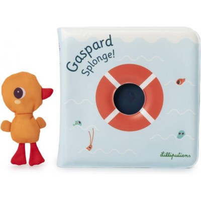 Livre de bain magique : Gaspard Splonge - Lilliputiens