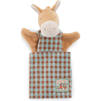 Marionnette Hugo le cheval - La Grande Famille - Moulin Roty