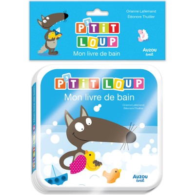 P'tit loup - Mon livre de bain - Livres enfants - Auzou