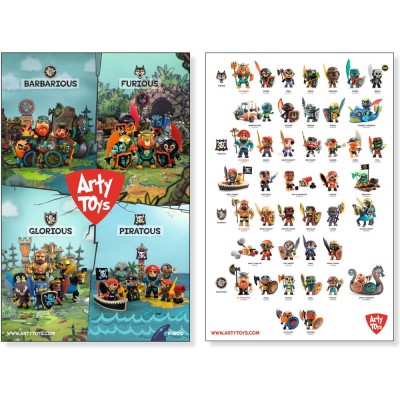 Poster Arty Toys - Aide à la vente - Djeco
