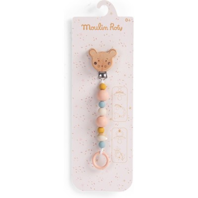 Attache tétine souris La petite école de danse - Moulin Roty