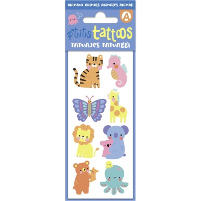 Mes p'tits tattoos - Animaux - Activités et loisirs créatifs - Auzou