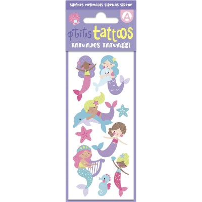 Mes p'tits tattoos - Sirènes - Activités et loisirs créatifs - Auzou