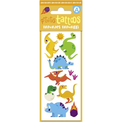 Mes p'tits tattoos - Mes p'tits tattoos dinosaures - Activités et loisirs créatifs - Auzou