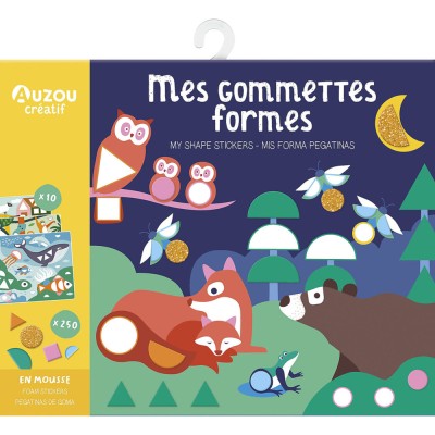 Ma pochette d'artiste - Mes gommettes formes - Activités et loisirs créatifs - Auzou