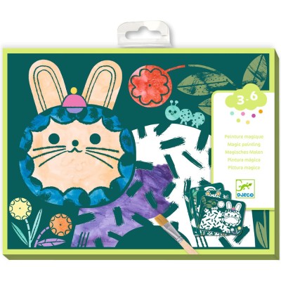 Peinture magique à révéler - Animaux déguisés - Les petits cadeaux des petits - Peinture - Djeco
