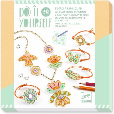 Plume et lotus - Do it yourself - Plastique magique - Djeco
