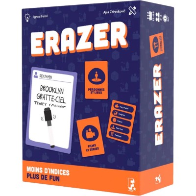 Erazer - Jeu d'Ambiance - Communication Limitée
