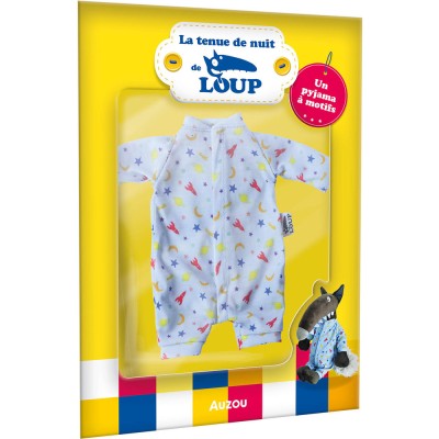Tenue peluche - La tenue de nuit de loup - Auzou