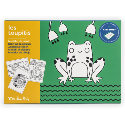 24 modèles de dessin Kidywolf Les Toupitis - Moulin Roty