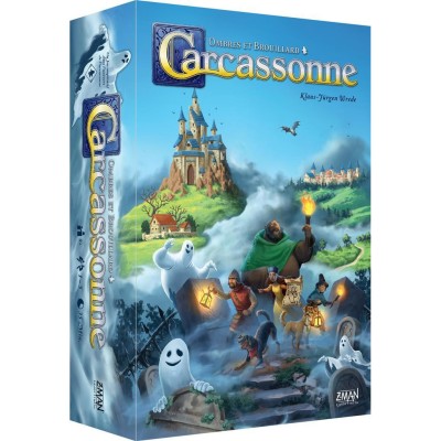 Carcassonne : Ombres et Brouillard - Un jeu Hans im gluck