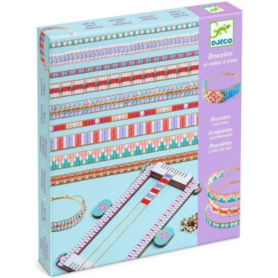 Bracelets et métier à tisser Majuscules - Boutique - Djeco