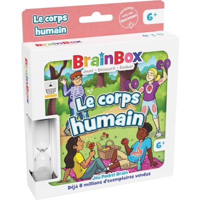 Jeu d'observation et de mémoire visuelle sur le thème du corps humain.