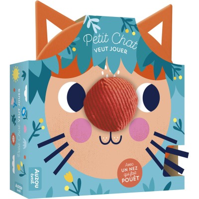 Mes petites têtes sonores - Petit Chat veut jouer - Auzou