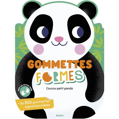 Gommettes formes - Coucou petit panda - Auzou