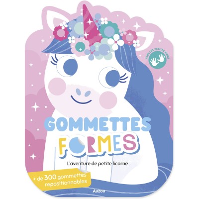 Gommettes formes - L'aventure de petite licorne - Auzou