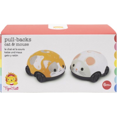 Pull-Backs Cat And Mouse - Tiger Tribe