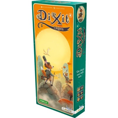 Dixit 4 - Origins - 84 nouvelles cartes magnifiquement illustrées